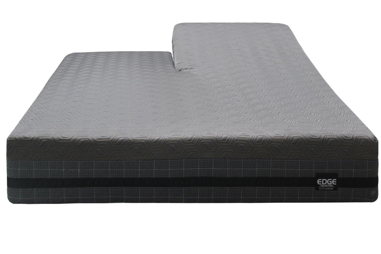 Slip Head View The Edge 7000 Hybrid Mattress by Sleeptronic